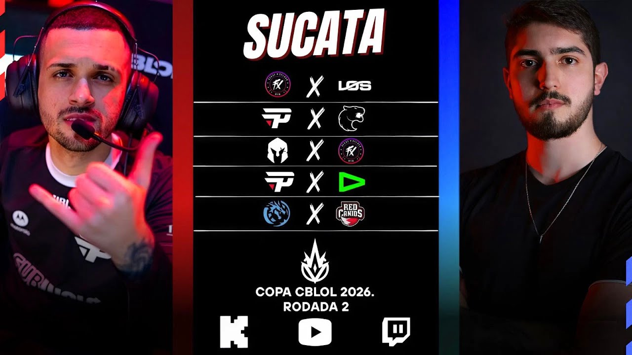 🔴 🔴 CO STREAM DA SUCATA - LEV x RED | COPA CBLOL. RODADA 2 || 