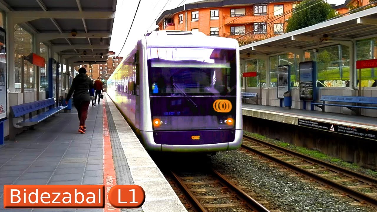 Bidezabal L1 : Метрополитен Бильбао ( UT 550 - 500 )