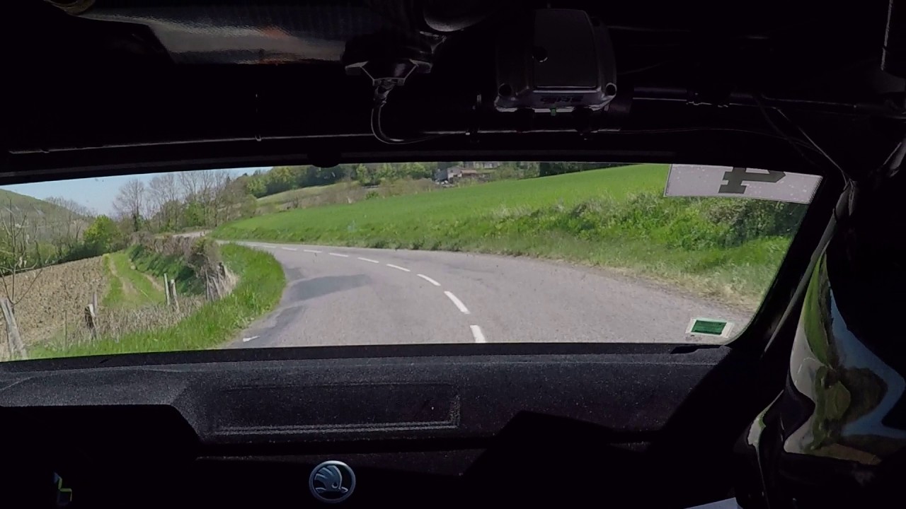 Pierre Roché / Martine Roché - Skoda Fabia R5 - Rallye Lyon Charbonnières 2017 - ES2