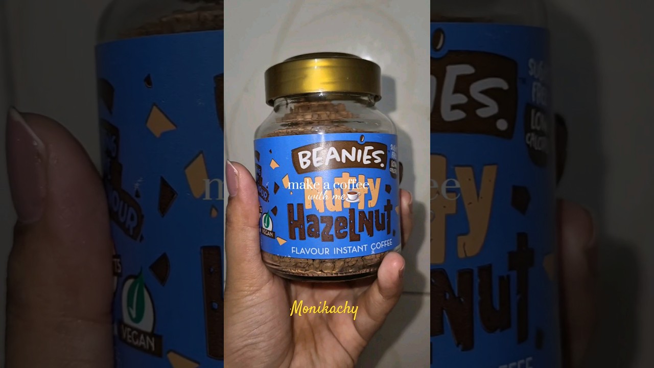 Beanies Nutty hazelnut coffee #beanies #coffee #coffeereview