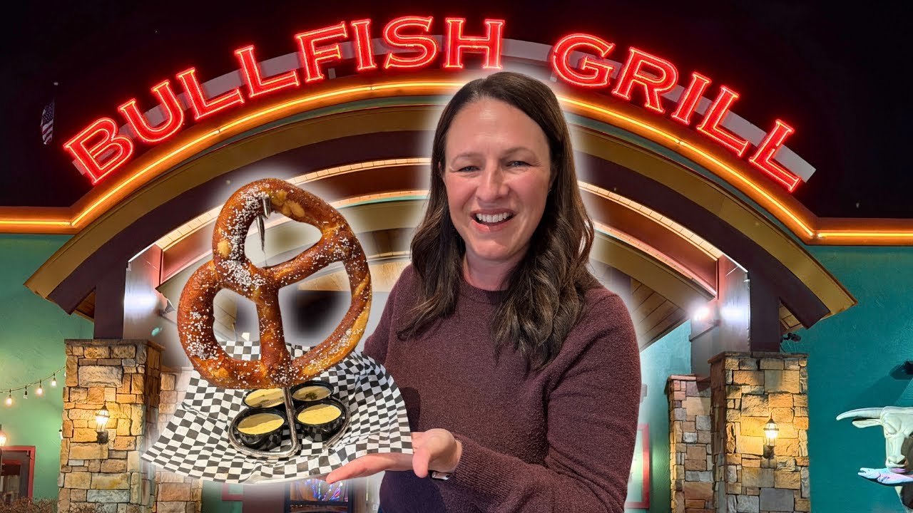 Ресторан Bullfish Grill в Пиджен-Фордж | Взгляд изнутри на их меню и лучшие НОВЫЕ блюда!