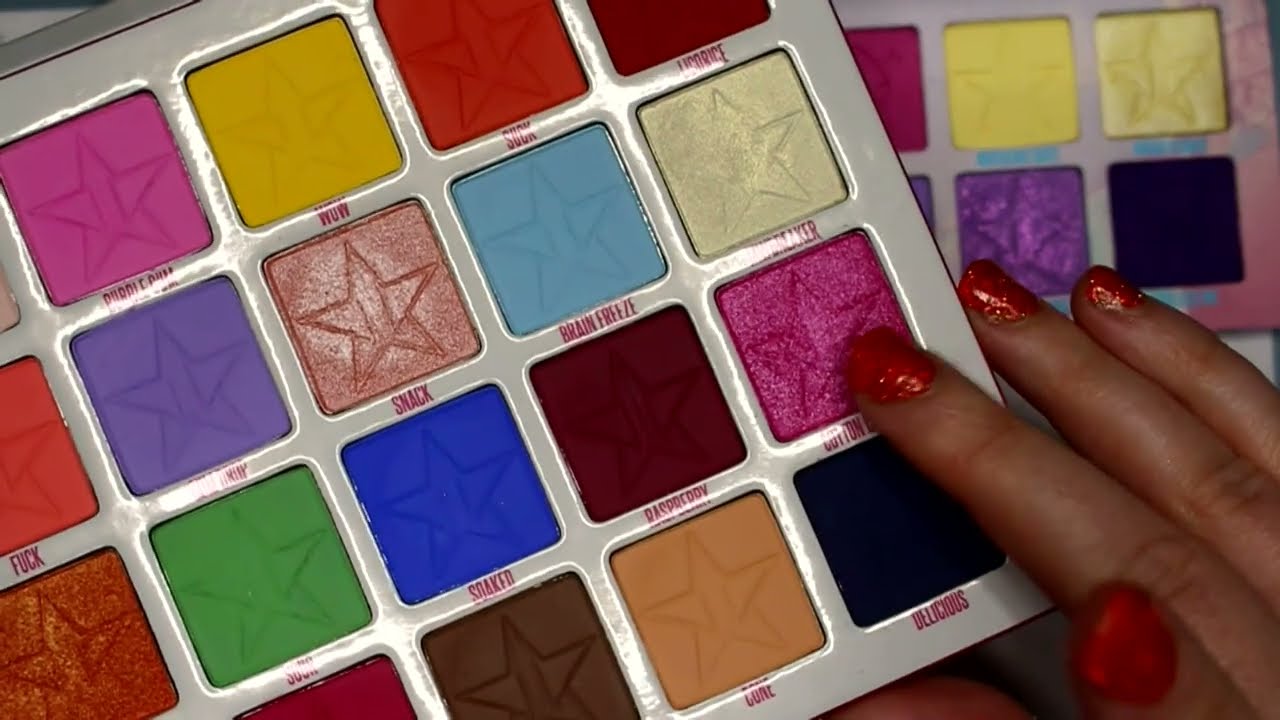 Jeffree Star Cotton Candy Queen Palette: Comparing to ALL His Other Palettes!
