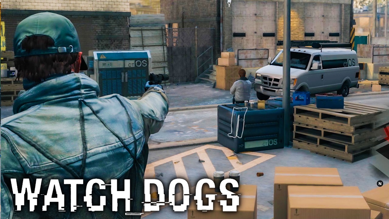 Watch Dogs - Epic Stealth Kills Gameplay ( Realistic Difficulty ) PC 4K