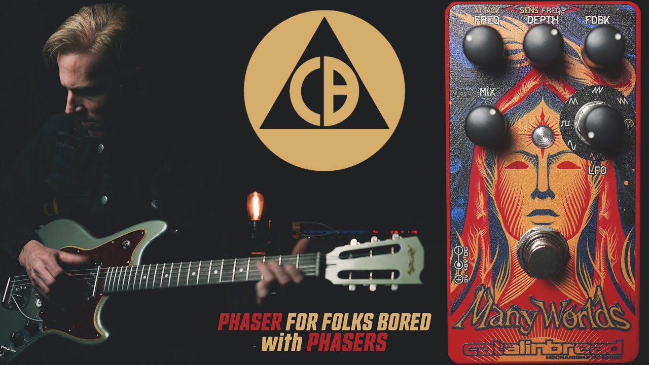 Demos in the Dark // Catalinbread Many Worlds Phaser // Guitar Pedal Demo