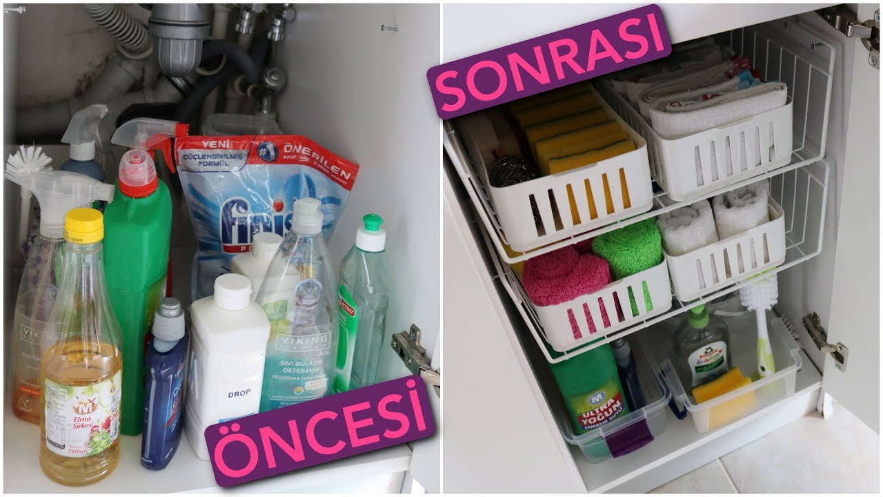 LAVABO ALTI DÜZENİ 😍|Kimse Böylesini Yapmadı | Efsane Oldu