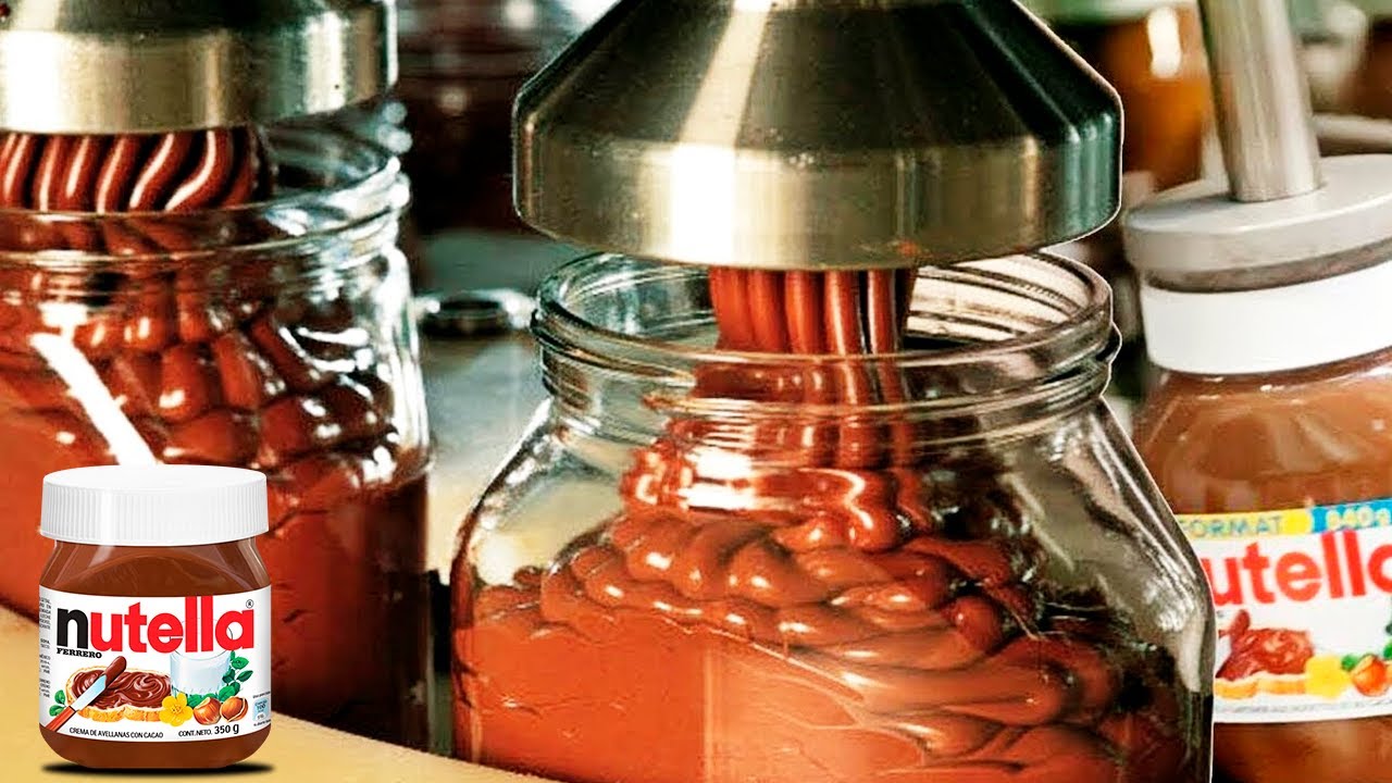 Come si Produce la Nutella in Fabbrica 🍫 Nocciola Nutella