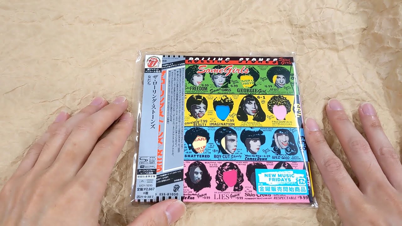 [Unboxing] The Rolling Stones: Some Girls [SHM-CD] [Cardboard Sleeve (mini LP)] [Limited Release]