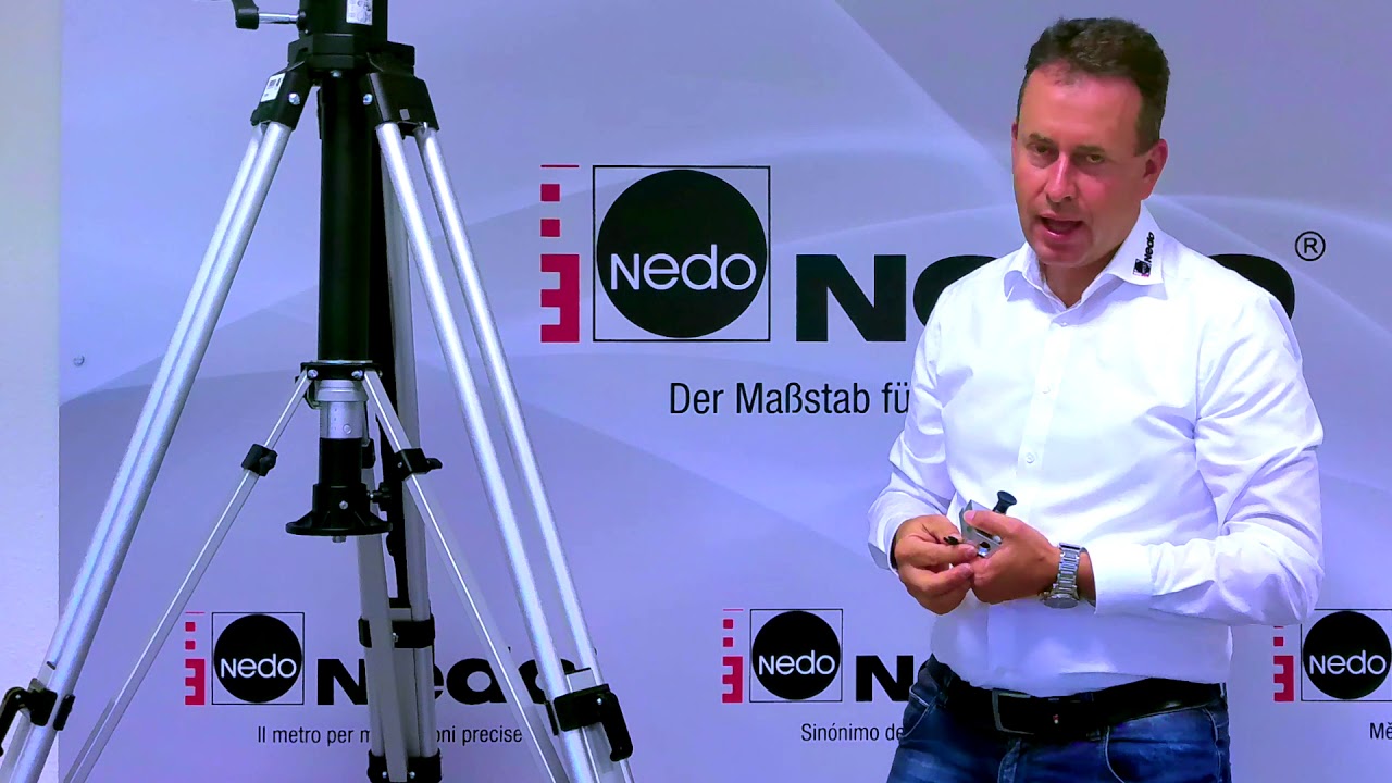 Nedo Industrial line - Installation of adaptors for up-side-down use of 3D laser scanners