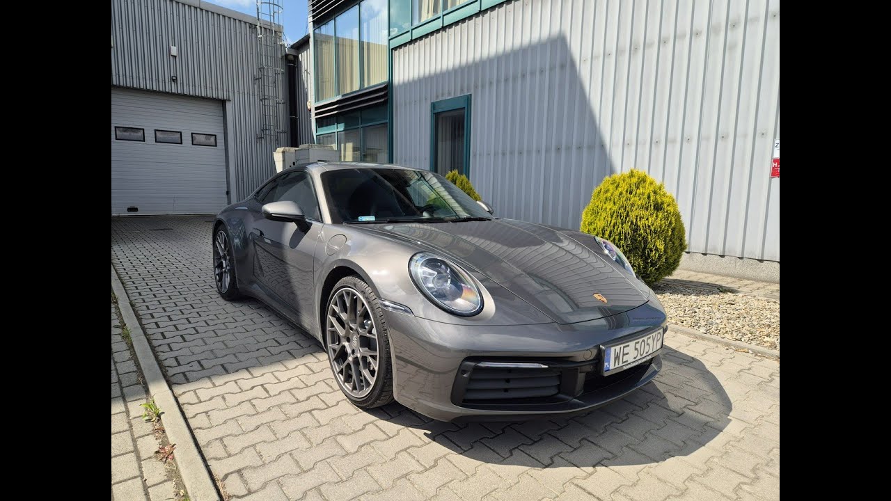 Wideoprezentacja - Porsche 911 Carrera 4 385 KM 992, 2019. Tylko 21 tys. km.