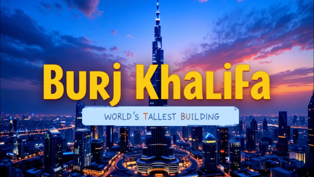 Burj Khalifa &ndash; World&rsquo;s Tallest Building Documentary in English #BurjKhalifa #Dubai #WorldWonders
