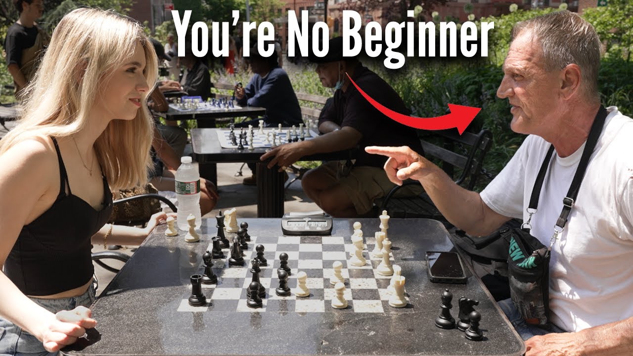 Park Chess Player INSTANTLY Knew I Was Good