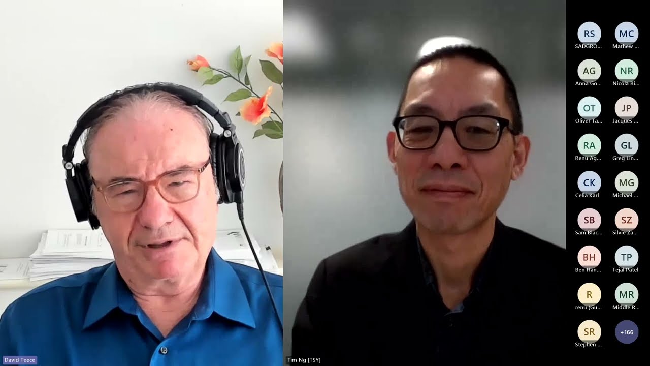 New Zealand Treasury Guest Lecture with Professor David Teece (2023)