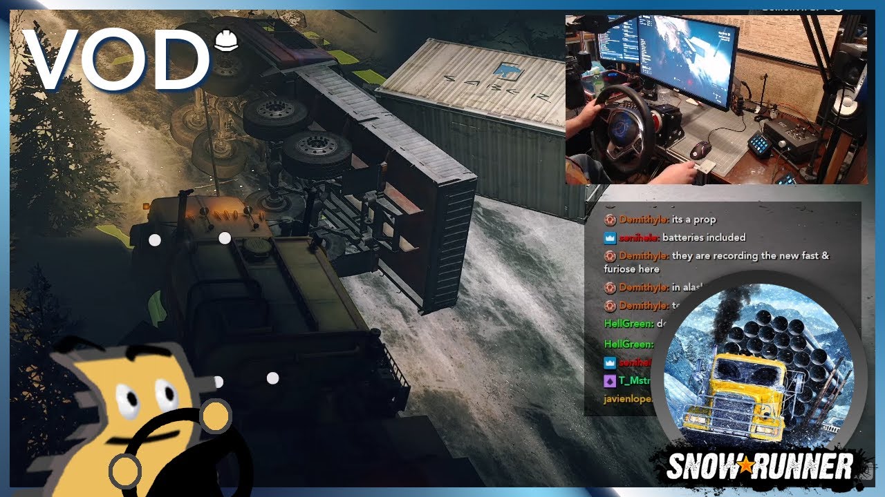 Games: Testing the FFB with some snowrunner!