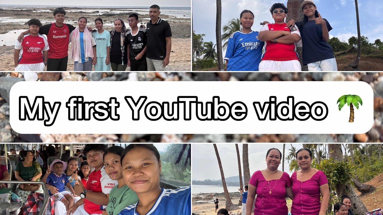 My First YouTube Video| Picnic Vlog🏖️🌴