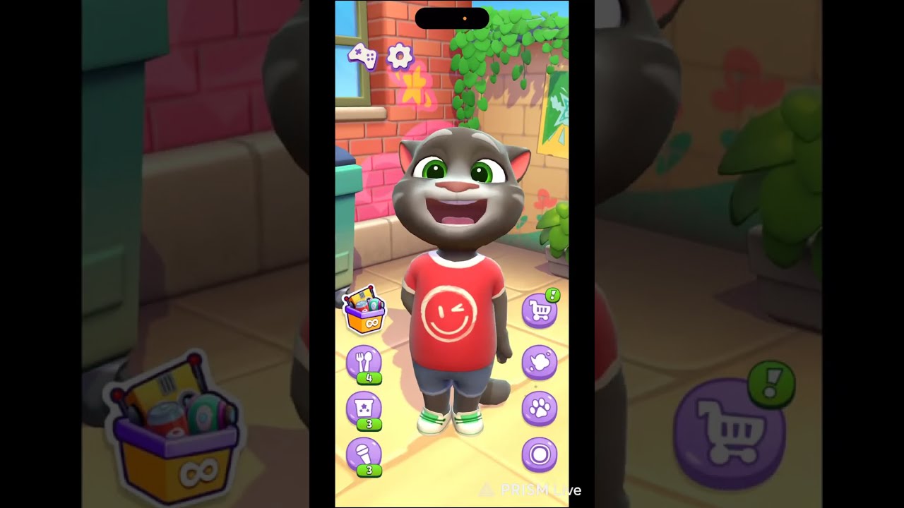 Atish gamer is live Talking Tom gameplay 😘