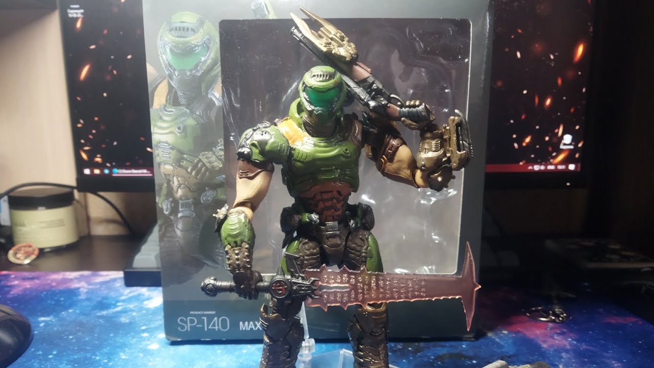 Rip and Tear.../Обзор на фигурку Doom Slayer от Figma(нет)!/Ну... норм