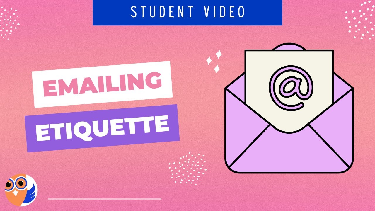 Emailing Etiquette | How to Communicate Online, P.1 Lesson From Cyber Civics Curriculum