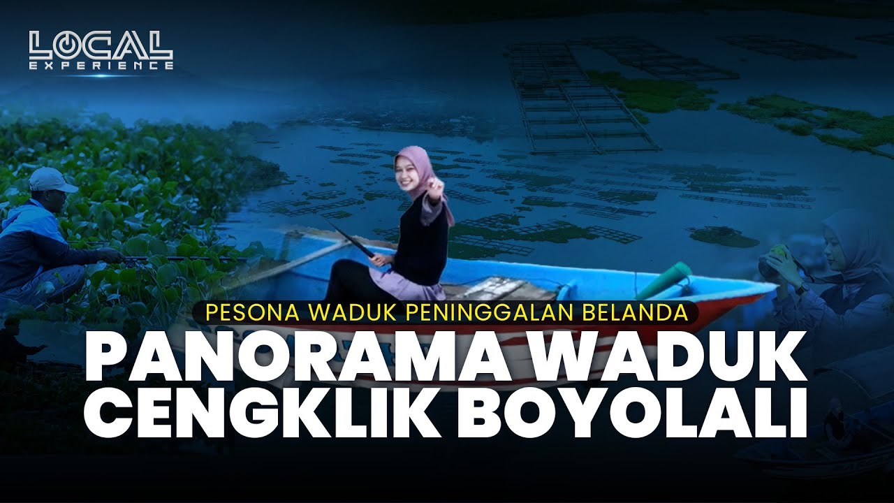 WADUK PENINGGALAN BELANDA, Menikmati Landscape Waduk Cengklik Boyolali Sambil Naik Perahu Motor
