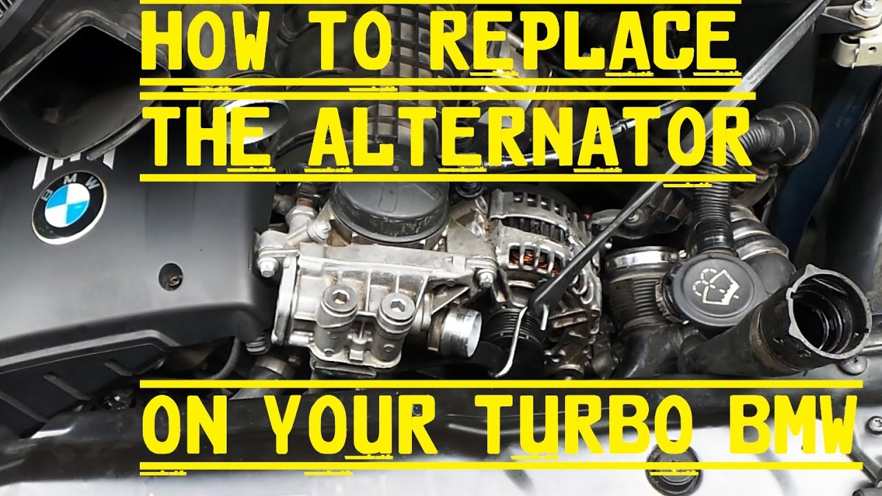 E60/ E90/ E92  Alternator replacement 535i 335i Or any pre 2012 n54 engine