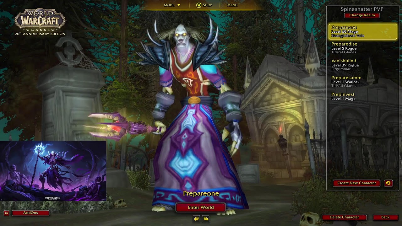 WoW Classic Anniversary Spineshatter EU Zul'Gurub 50-60
