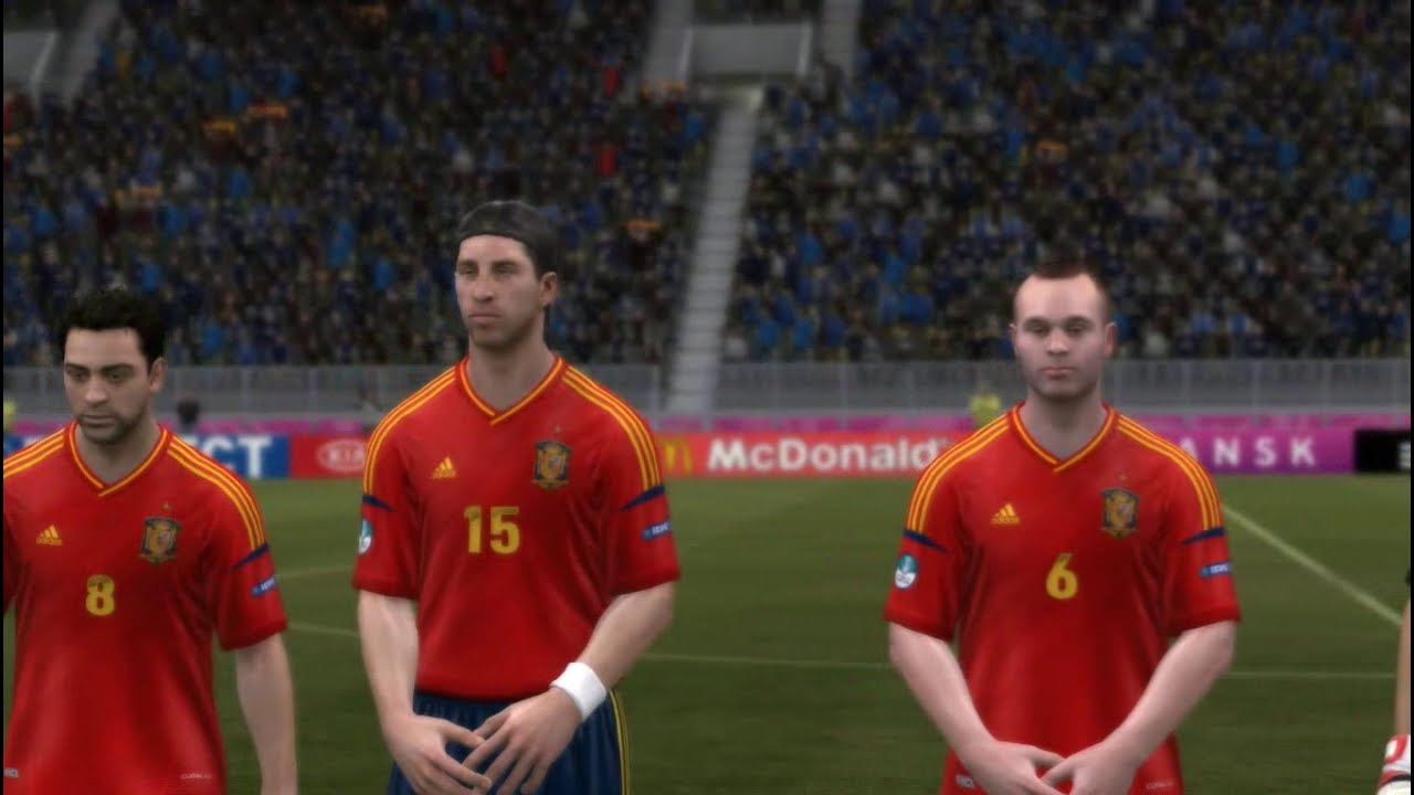 UEFA EURO 2012 PC Gameplay Italy - Spain HD FIFA 12