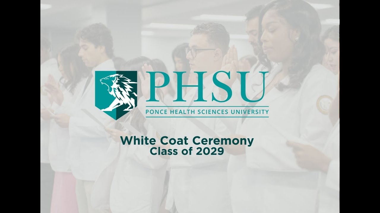 White Coat Ceremony - PHSU School of Medicine Class of 2029