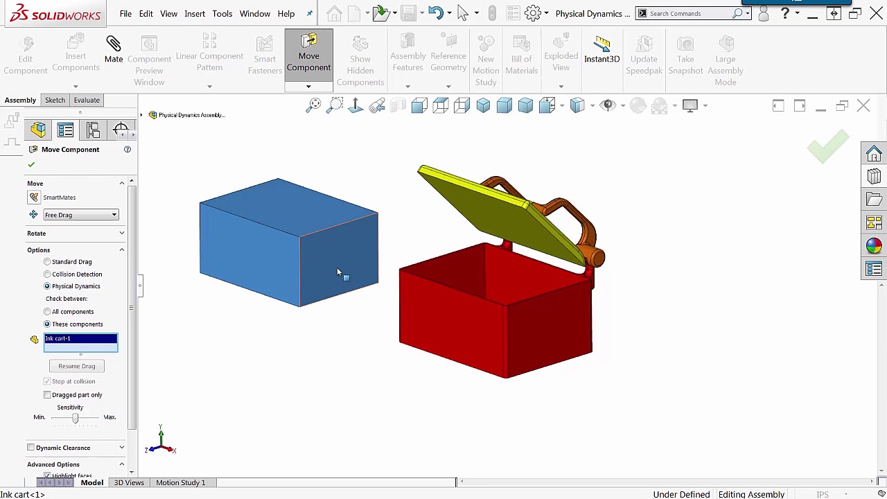SOLIDWORKS - Physical Dynamics