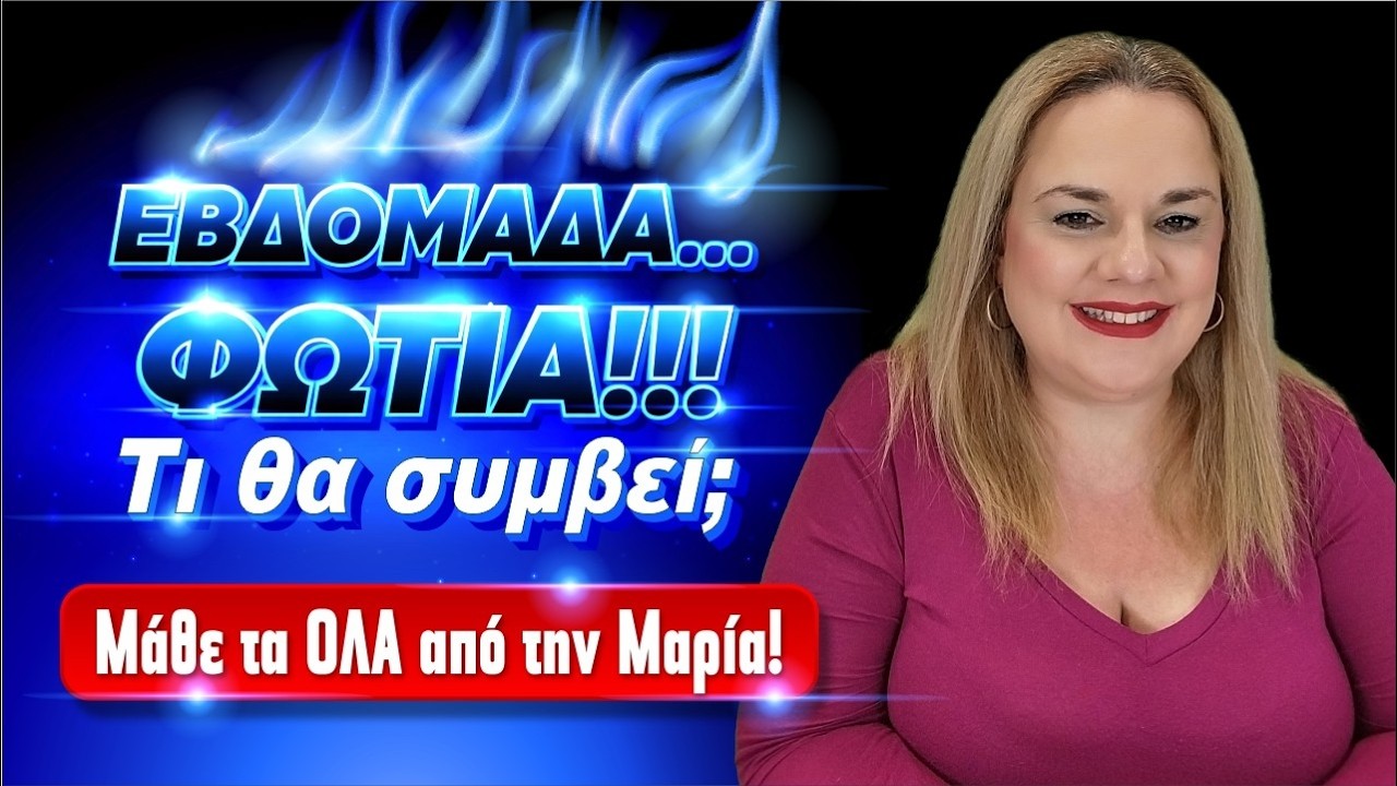 💕Αισθηματικές Προβλέψεις εβδομάδας 16 με 22 Φεβρουαρίου 2026!!ΕΚΛΕΙΨΗ ΣΚΑΕΙ! Τι προβλέπει η Μαρία;