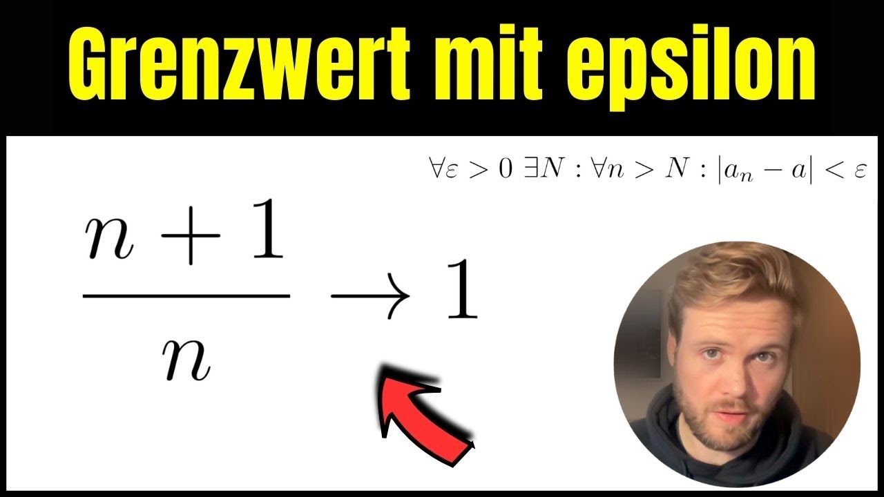 EPSILON-Definition Übung - Folge (n+1)/n