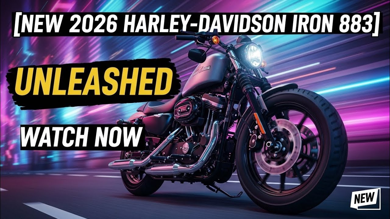 New 2026 Harley-Davidson Iron 883 – Raw American Power | Full Review & Cinematic Walkaround