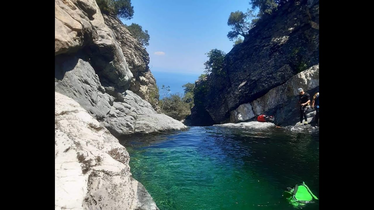 CANYONING @ ΣΑΜΟΘΡΑΚΗ (SAMOTHRAKI) with Hellas Canyon - Aug 2020