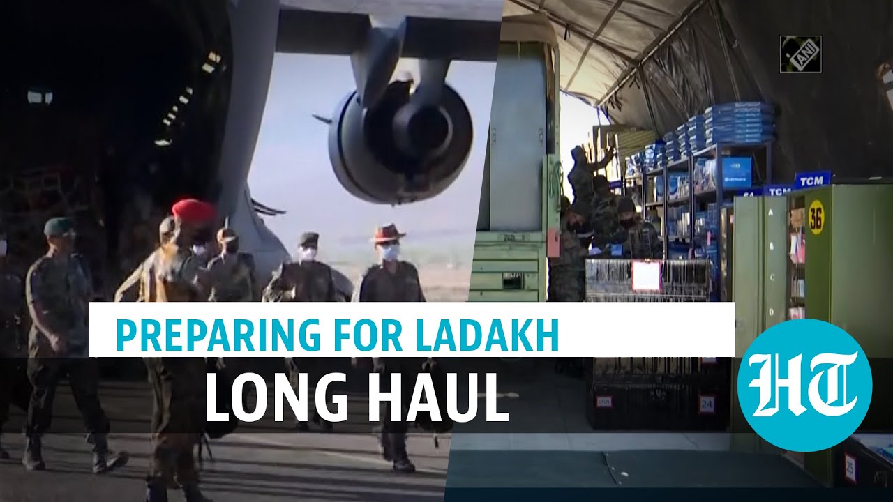 Ladakh: Watch how Army, IAF are boosting troops, supplies amid China tension