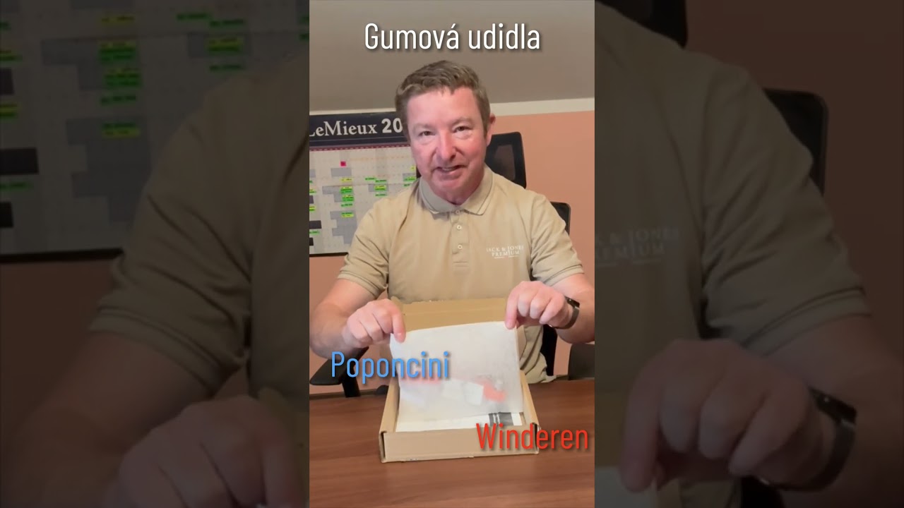 Gumova udidla - poponcini a winderen