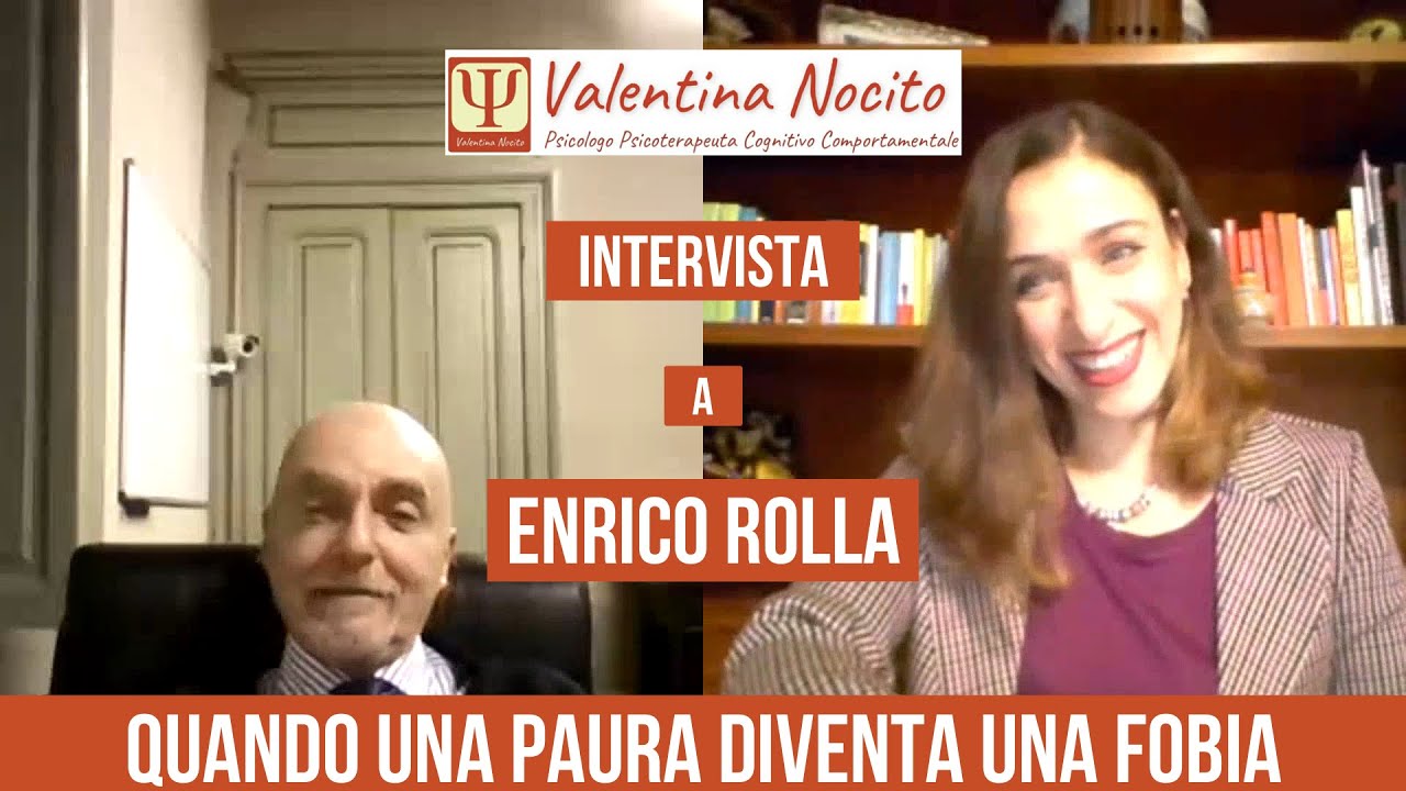 Quando una paura diventa una fobia: intervista ad Enrico Rolla
