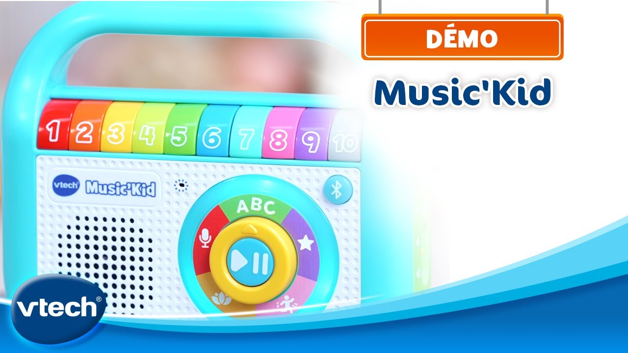 Music'Kid - Premier baladeur musical à emporter partout, de 2 à 6 ans | VTech