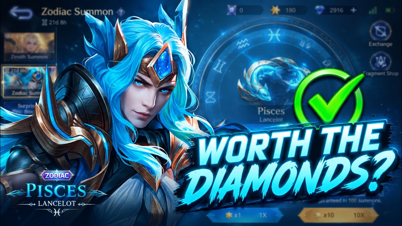 How's much to get Zodiac Lancelot? 😈 #mobilelegends #mlbb #live