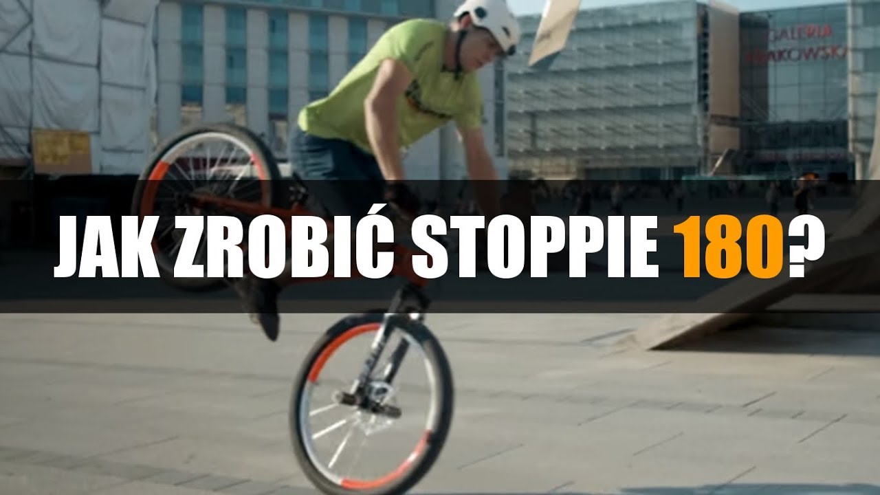 Jak zrobić STOPPIE 180? | Szkoła MTBstunt #13
