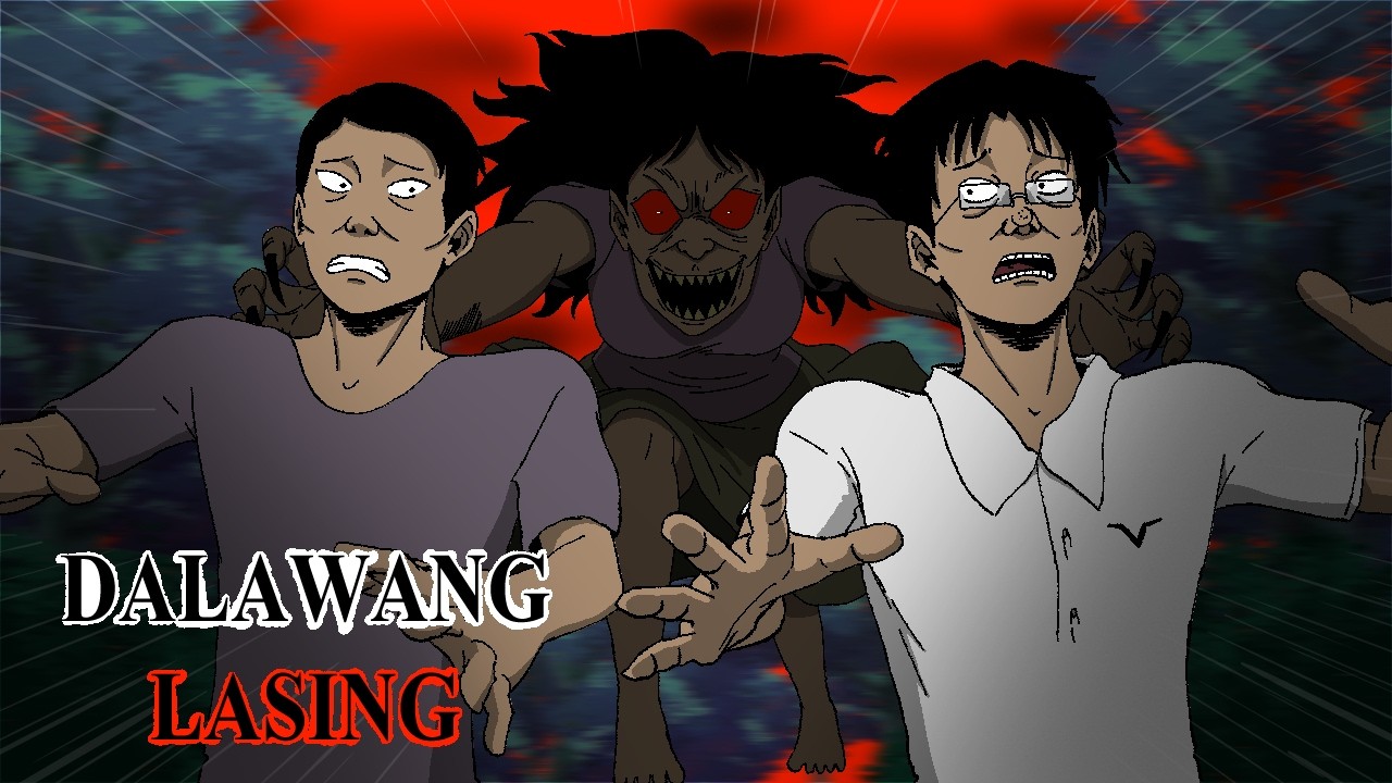 DALAWANG LASING | TAGALOG ANIMATED HORROR STORY