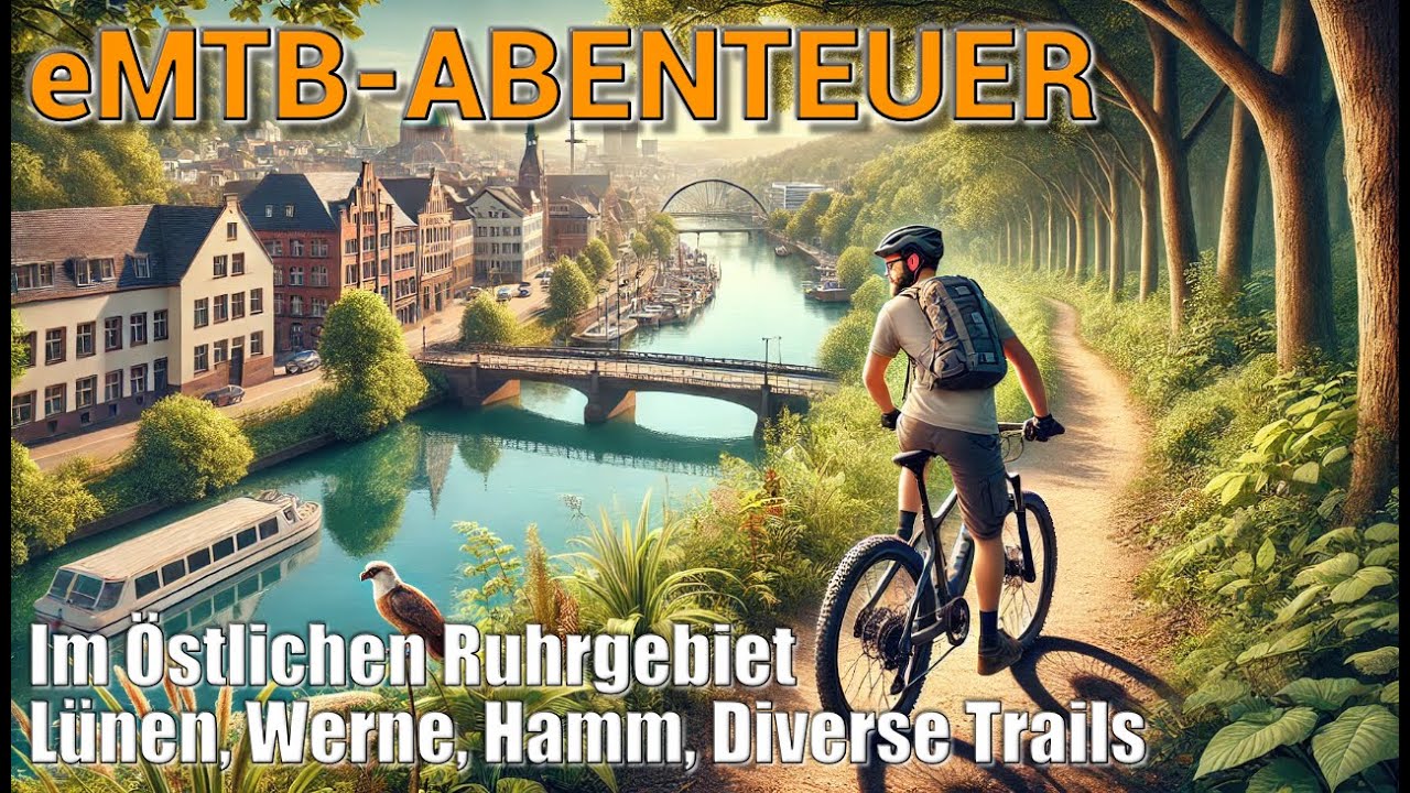 E-MTB-Erkundungstour: Industriekultur und Natur im östlichen Ruhrgebiet
