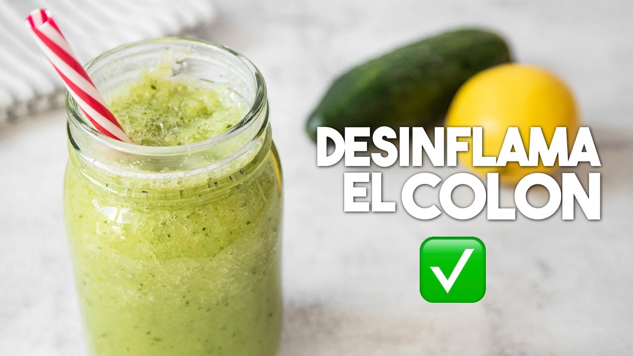 JUGO VERDE para LIMPIAR el COLON 🍏✅  ¡Mejora tu Digestión! | Bebidas Saludables