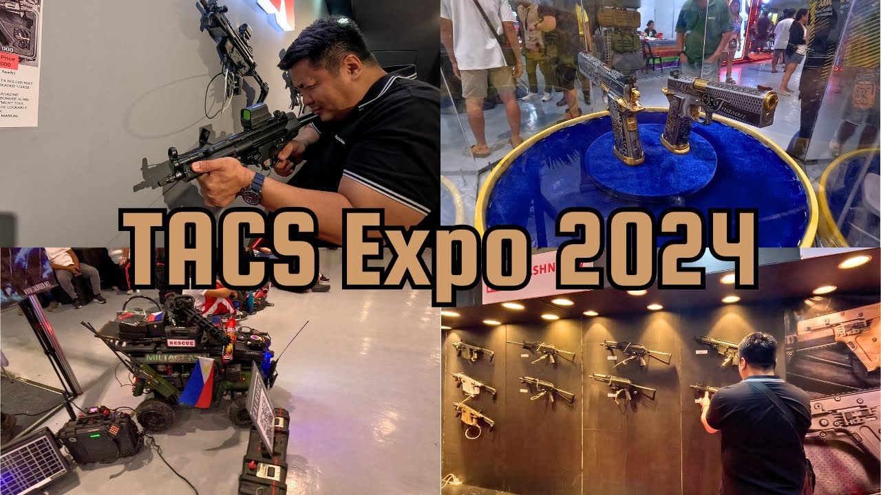 Tactical, Survival and Arms (TACS) Expo 2024 | Big Hands Explores #gunshow #guns #firearms