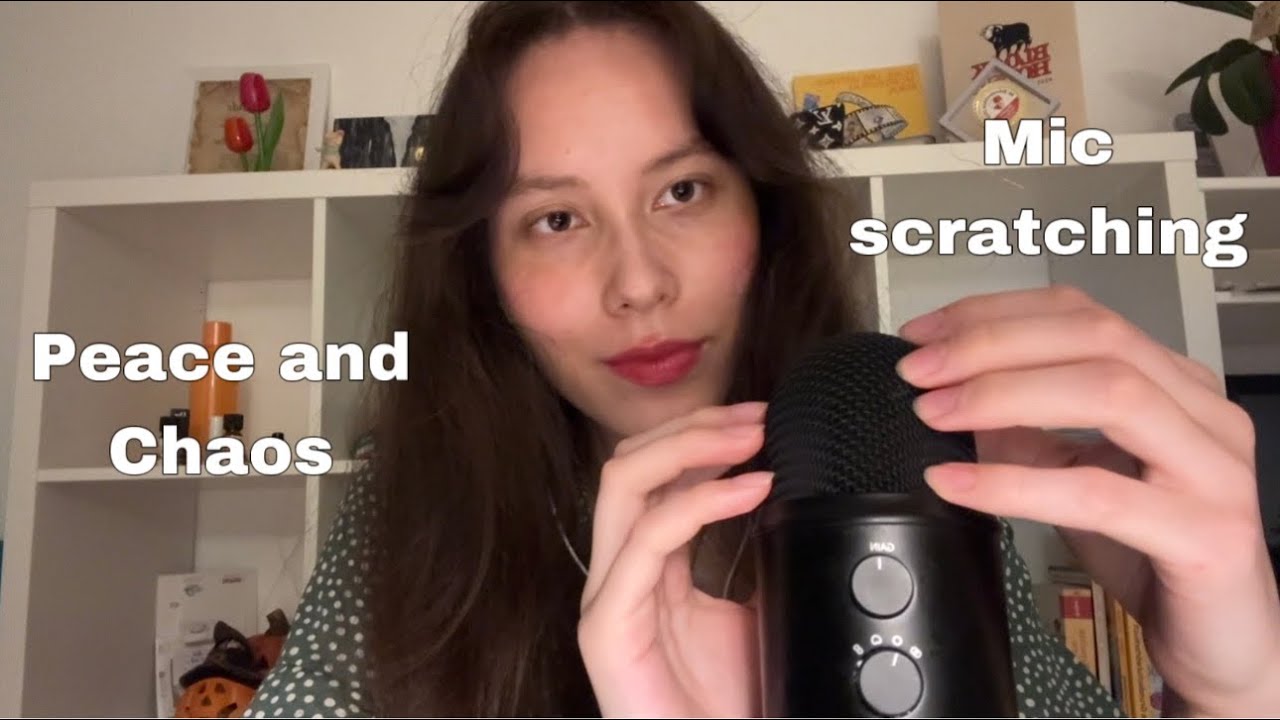 Asmr | Peace and Chaos (VERY Intense Mic Scratching)✨