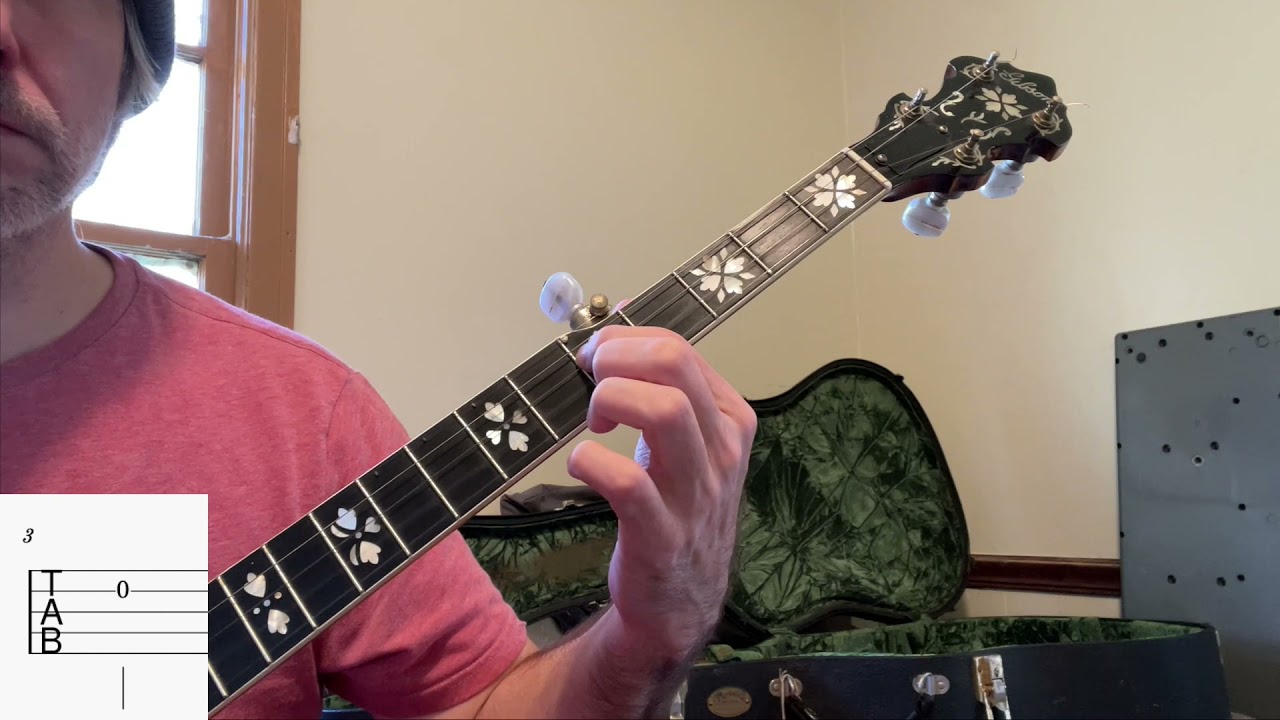 Banjo Scale EXERCISES: Melodic style Groupings