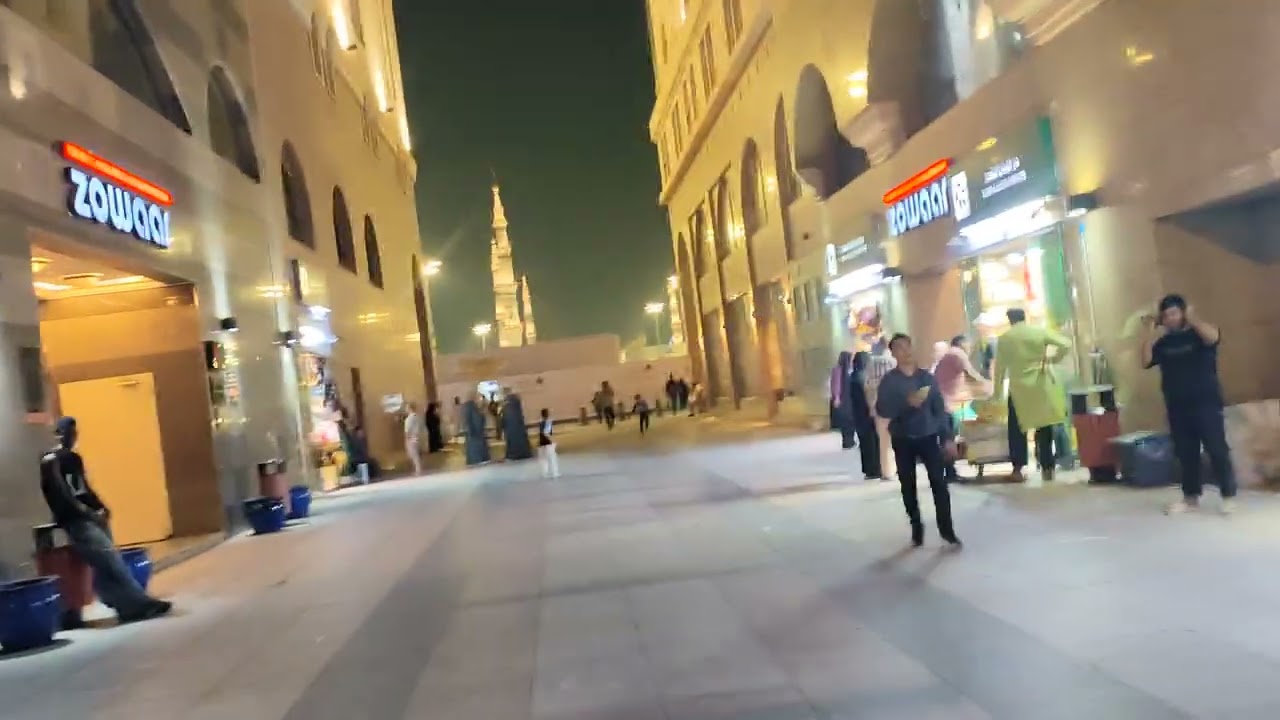 برج مودة والطريق إلى الحرم النبوي 