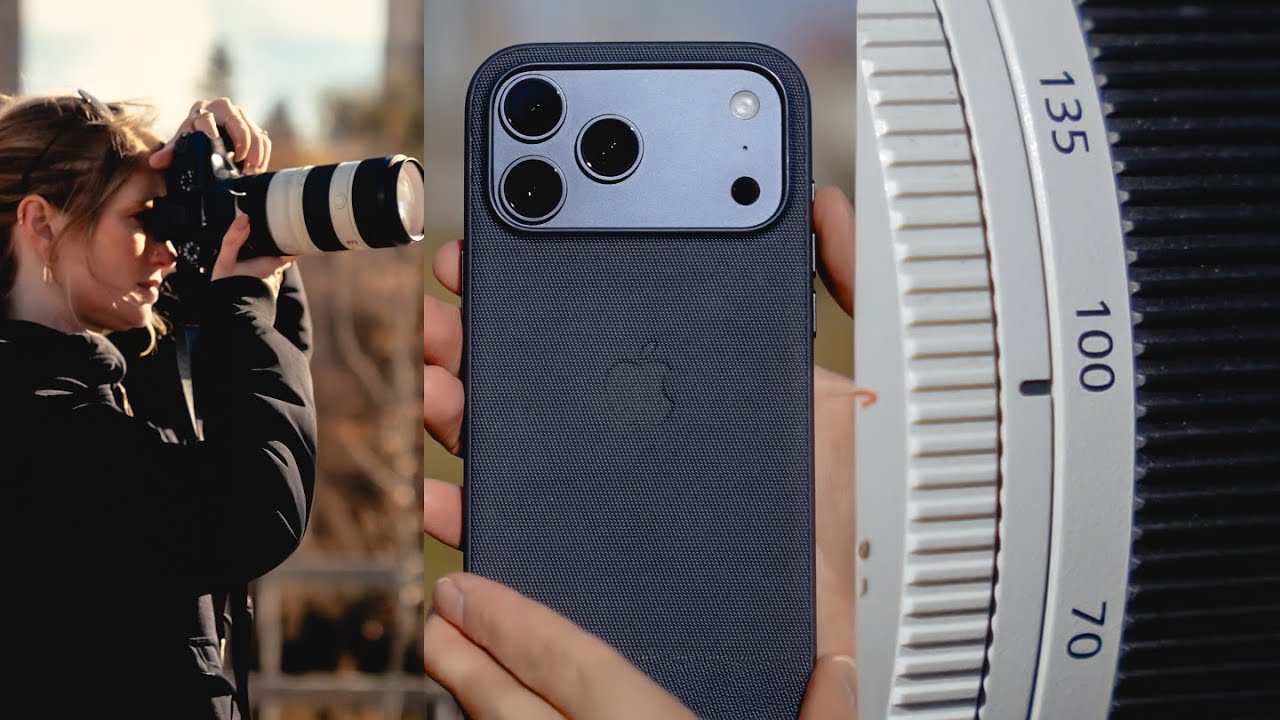 iPhone 17 Pro против Sony 70-200 мм — может ли телефон заменить зум-объектив?