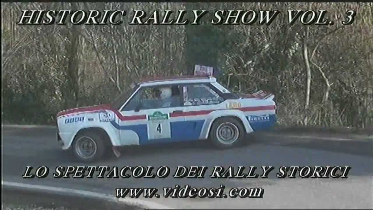 Rally storici immagini spettacolari VIDEO SI Historic Rally Show vol.3