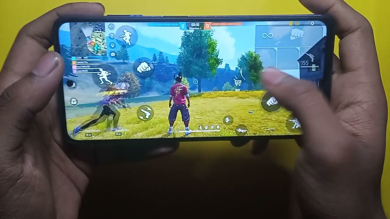 redmi 12 pro 5g free fire gameplay test