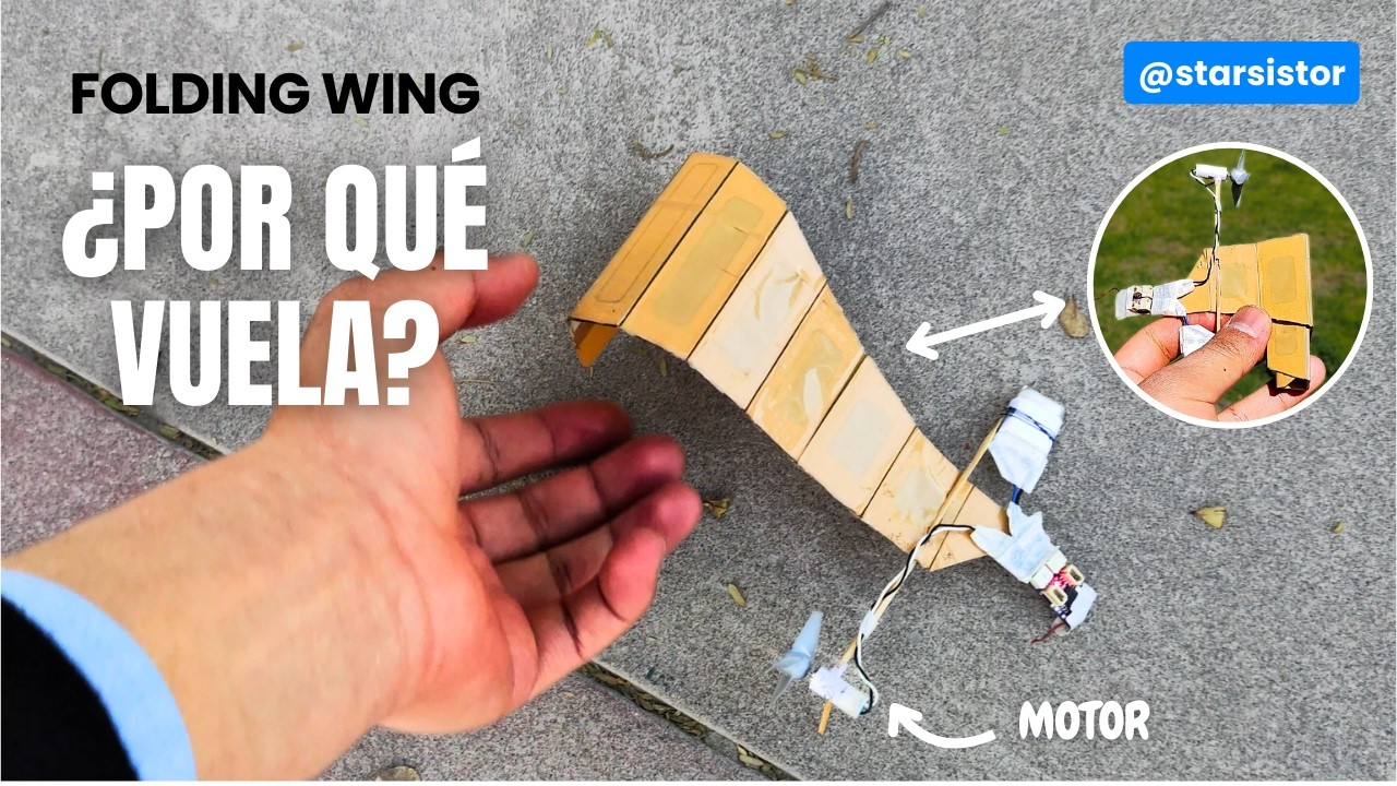 Un dron de un solo motor que cabe en el bolsillo