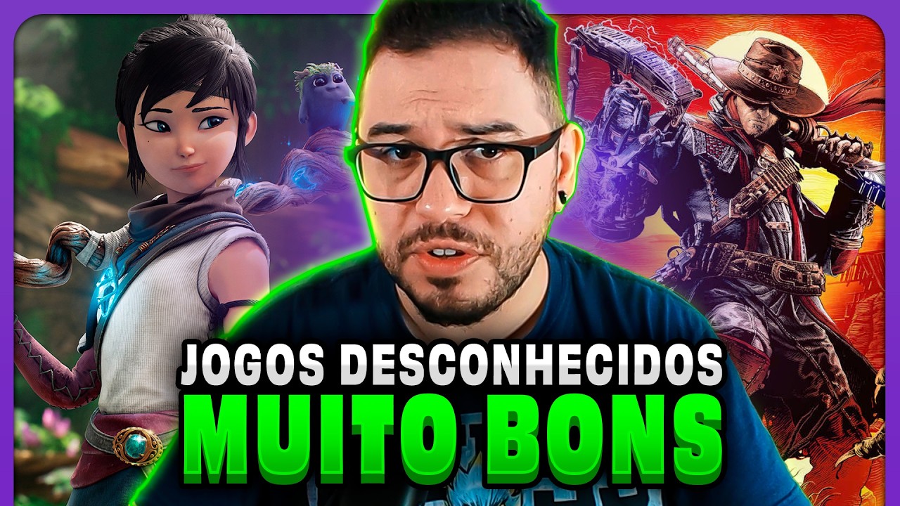Jogos DESCONHECIDOS que voc&ecirc; PRECISA jogar!
