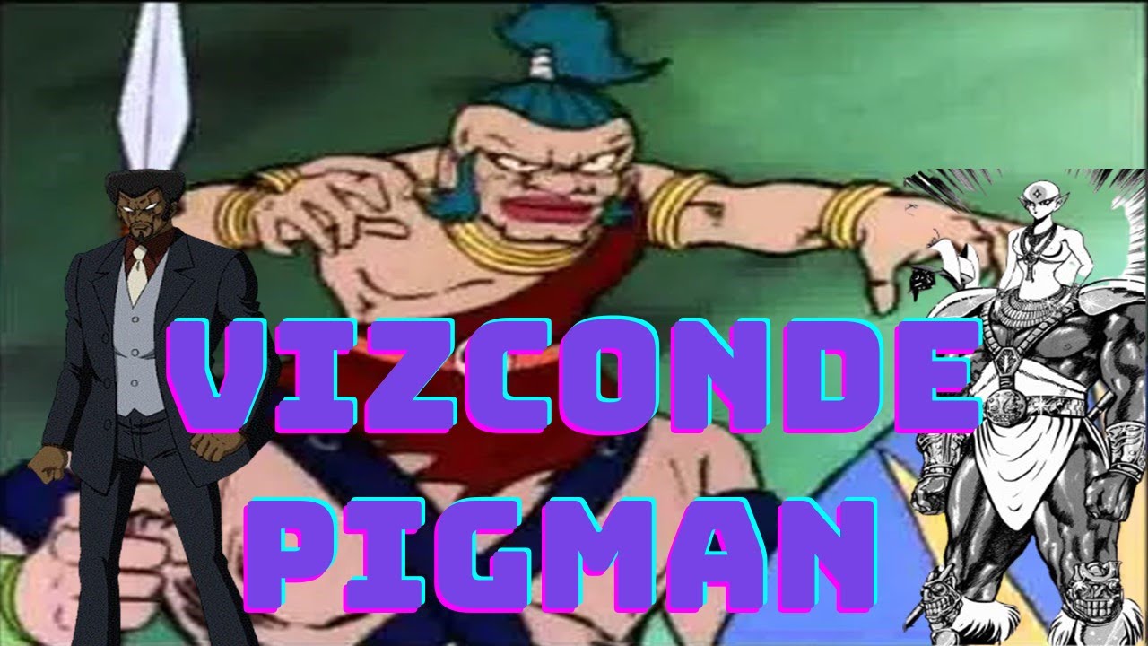 Mazinger Z Las distintas verssiones del Vizconde Pigman